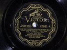 78 RPM -- Gus Arnnheim - Eddie Cantor PALMY DAYS, Victor 22851, E-V+ Jazz Film