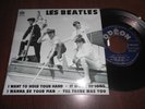 FRENCH EP  THE BEATLES SOE 3745 I WANT TO HOLD YOUR HAND LANGUETTE