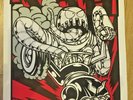 Rare Pearl Jam London Gig Poster 08/11/2009 Artist ACORN Backspacer Tour MINT