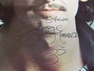 The Beatles George Harrison USA White Album Portrait Signed Autograph with COA