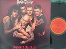 Rose Tattoo Rare 2nd Press OZ LP Scarred for life EX ’82 Red Albert APLP056 Rock