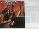 HUNGAROTON SLPX 12123 STEREO LP MIKLOS PERENYI CELLO KOCSIS BRAHMS SONATAS NM