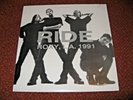 RIDE Roxy,L.A. 1991 LP vinyl Polymer Records Nowhere SHOEGAZE MBV SLOWDIVE