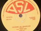 CONGO 78 RPM OK JAZZ MERENGUE CHA CHA CHA VICTOIRE DE BRUXELLES CLEAN HEAR