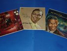 (3) NAT KING COLE - RECORD ALBUM LP LOT- 1950's -