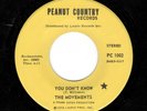 EARLY 70s SWEET SOUL FROM VIRGINIA-MOVEMENTS-PEANUT COUNTRY-1002-YOU DON'T KNOW