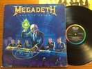 MEGADETH RUST IN PEACE LP 1990 BRAZIL 1ST ORIG PRESSING INSERT