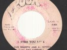 LOVE WARMTH AND AFFECTION I Wish You Love / Please Don’t Go Ralph Weeks 45 hear