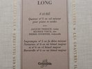 Marguerite Long with Thibaud, Vieux and Fournier - Columbia COLC 76 - FAURE
