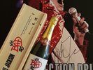 Michael Jackson BAD25 VIP PARTY Spike Lee SIGNED POSTER smile rare promo fedora