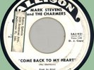 MARK STEVENS & CHARMERS Come Back to My Heart 45rpm Allison 1962 doo-wop
