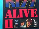 KISS Doppel LP ALive II von 1977 TOP Zustand Nur mit Plattengreifer entnommen