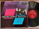 MISCHA ELMAN Recital RARE Orig. U.K. LONDON LL 1631 Mono Bach Handel LP