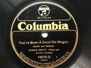 BESSIE SMITH (Acc. Louis Armstrong) ‘YOU’VE BEEN A GOOD OLE WAGON’ COLUMBIA 78