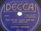 Boswell Sisters-The Music Goes Round and Round/I'm Gonna Sit Right Down
