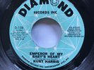 KURT HARRIS Emperor Of My Baby's Heart RARE Northern Soul 45 Diamond 7