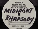 WILLIAM GOLDSTEIN & MAGIC DISCO MACHINE Midnight Rhapsody 12