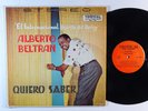 ALBERTO BELTRAN Quiero Saber LP on Tropical VG++