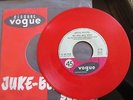 SP JUKE BOX JOHNNY HALLYDAY VINYL ROUGE DEPUIS QU MA MOME /ITSY BITSY VOGUE