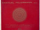 Columbia Records ML 4677; Emanuel Feuermann, Cello: Haydn and Schubert