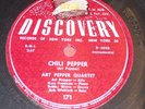 ART PEPPER 78 rpm Discovery 171 E JAZZ/BOP Everything Happens To Me/Chili Pepper