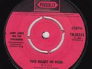 JIMMY JAMES & VAGABONDS This Heart Of Mine RARE UK 45 northern soul mod LISTEN