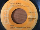 DAVID BOWIE - Right / Fame - RARE EL SALVADOR 45 PROMO