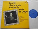 MME ST. ONGE Les 10 plus grands succes..TONY ROMAN WEIRD   PRIVATE LP