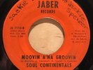 funk soul 45 SOUL CONTINENTALS Moovin A'Na Groovin JABER mp3