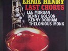 ERNIE HENRY: Last Chorus LP (Mono, Japan re, no obi) Jazz