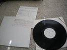 SCORPIONS LOVEDRIVE TEST PRESSING LP  PRESS WLP MERCURY RECORDS PROMO