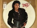 Michael Jackson Bad 1987 Picture Disc Vinyl Record LP