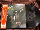 BOBBY TIMMONS TRIO IN PERSON RIVERSIDE SMJ 6110 OBI STEREO Japan LP