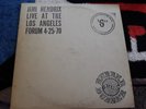 JIMI HENDRIX LIVE AT THE LOS ANGELES FORUM 2 LP RUBBER DUBBER VINYL GATEFOLD OOP