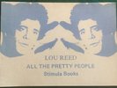 LOU REED   All The Pretty People 1976 Stimula Books Lyrics/Poems 12pp