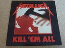 METALLICA - Kill 'Em All - Rare 2 x 45RPM LP Direct Metal Master - EX Condition