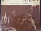 Callas Kraus Verdi La Traviata Live Lisbon 1958 Carillon stereo 3LP box NM