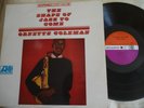 **1966 UK 1ST PRESS** ORNETTE COLEMAN-THE SHAPE OF JAZZ TO COME LP  RED/PLUM
