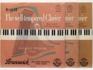 ROSALYN TURECK - BACH well-tempered clavier / nos.1-24 BRUNSWICK 3xLPs orig EX