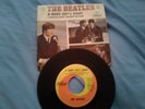 RECORD THE BEATLES 45 RPM w/PS I SHOULD HAVE KNOWN BETTER / A HARD DAY'S NIGHT