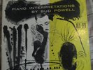 BUD POWELL Piano Interpretations LP NORGRAN MG N-1077 US 1956 DG MONO Art Taylor
