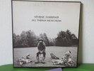 George Harrison 3 LP All Things Must Past - EX - with poster