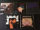 Black Sabbath - 5 Album Vinyl Lp Lot- ST, Paranoid, Master, Vol4, Bloody Sabbath