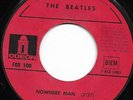 SP BEATLES Nowhere Man + 1 FOS 108 45T FRENCH ODEON JUKE BOX 7