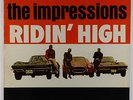 Impressions - Ridin' High LP - ABC-Paramount VG+