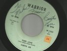 ROCKABILLY bw/ TEEN- CURTIS LEE - SIGNED-  PURE LOVE  -HEAR -1959 WARRIOR