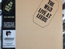The Who Live At Leeds 3 Vinyl Deluxe Edition Abbey Road Half Speed 2016 Ex