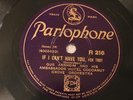JAZZ GUS ARNHEIM & AMBASSADOR HOTEL ORCH If I Can't Have You ENGPARLOPHONE 216