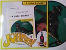 JOHNNY HALLYDAY - 9 PUBS RICARD - RARE 33T LP PICTURE DISC 25CM PROMO