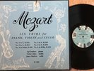 MOZART Six Trios for Piano, Violin, Cello JANOS STARKER AITAY JAMBOR 3xLP TE1013